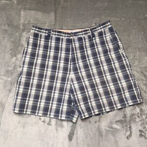 Columbia Plaid Casual Shorts Mens Size 40 (actual waist 39) Summer Golf READ
